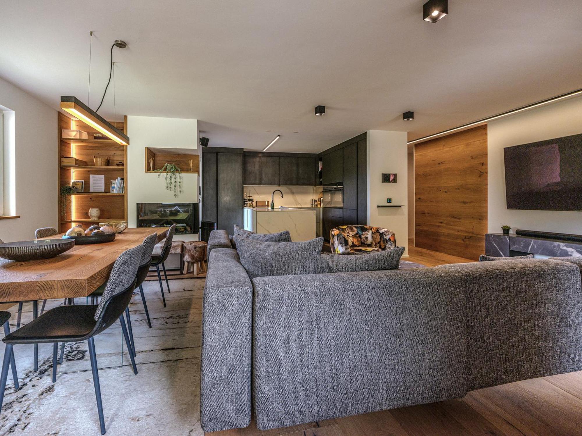 Appartamento Luxury Mountain With Private Sauna And Underground Parking Sankt Moritz